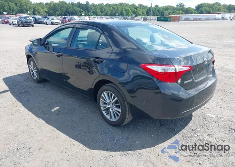 2015 Toyota Corolla Le Plus z USA, uszkodzony, nr VIN 2T1BURHE0FC307247